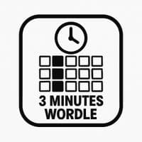 3 Minutes Wordle app cover