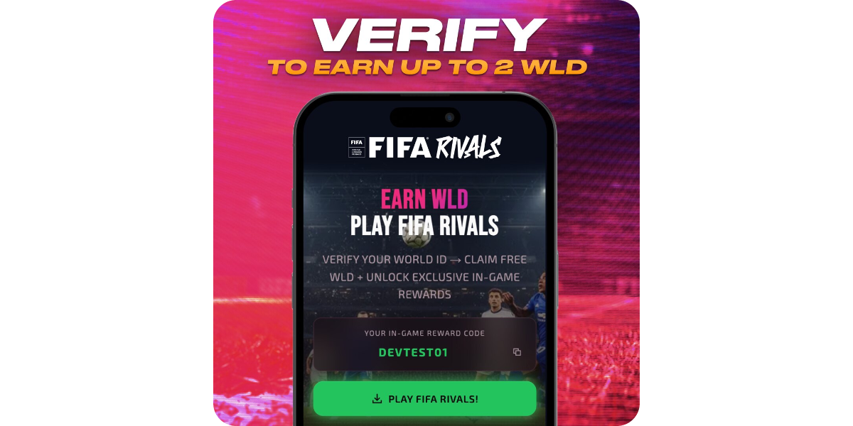 FIFA Rivals! - Verify & Claim Free WLD!