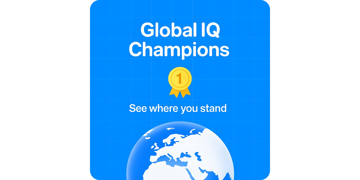 Human IQ - Prove your intelligence.