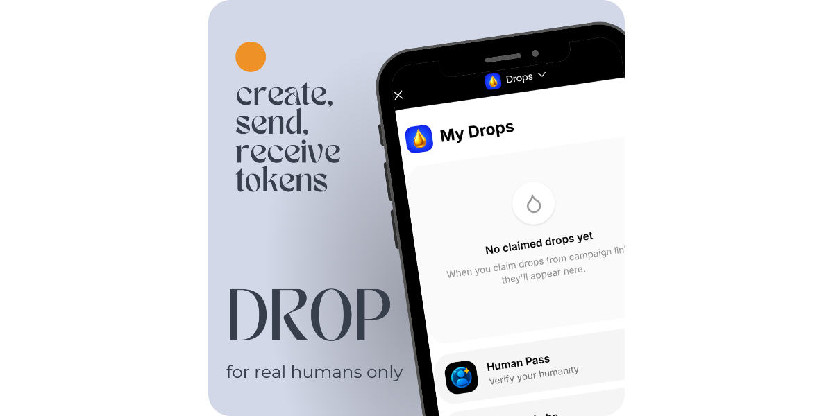 Drop - Send crypto drop instantly