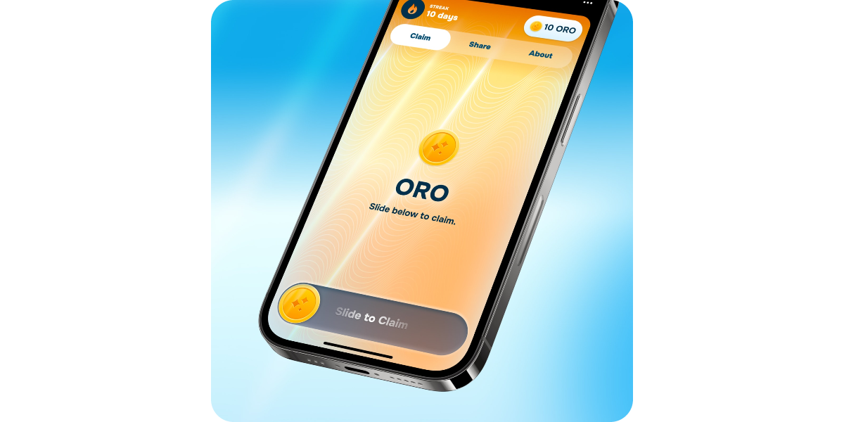 ORO - Claim your ORO daily on World Chain